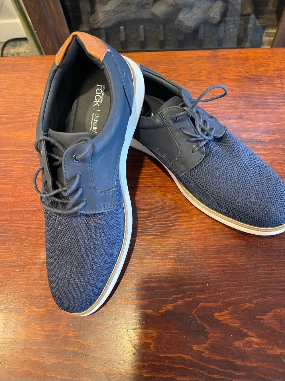 Nordstrom Rack Ortholite Navy Casual Sneakers Men’s Size 13 New